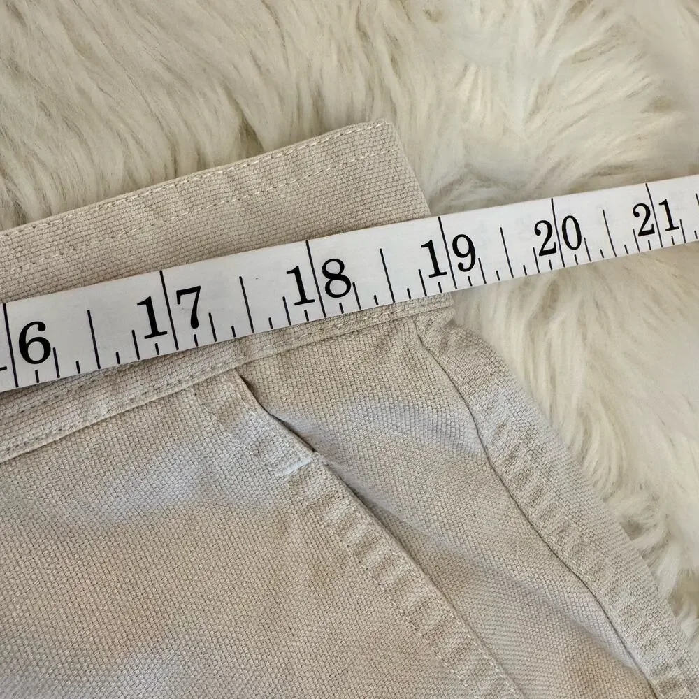 Axis Silk Flat Front Chino Shorts 38